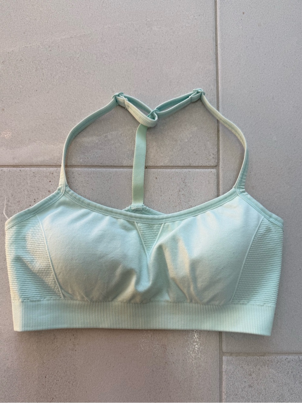 Mint Green Sports Bra
